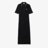 Women’s Slim Fit Diamanta Crocodile Polo Collar Dress