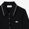 Women’s Slim Fit Diamanta Crocodile Polo Collar Dress