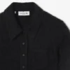 Women’s Slim Fit Fuzzy Rib Knit Polo