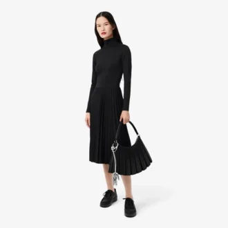 Women’s Slim Fit High-Neck Dress