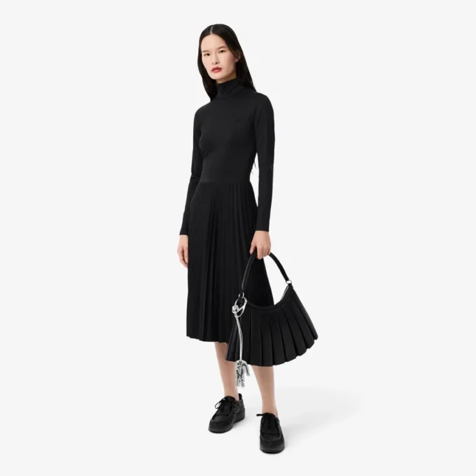 Women’s Slim Fit High-Neck Dress