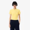 Women’s Slim Fit L.12.D Ribbed Cotton Polo