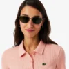 Women’s Slim Fit L.12.D Ribbed Cotton Polo