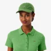 Women’s Slim Fit L.12.D Ribbed Cotton Polo