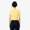 Women’s Slim Fit L.12.D Ribbed Cotton Polo