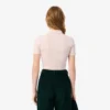 Women’s Slim Fit L.12.D Ribbed Cotton Polo