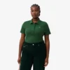 Women’s Slim Fit L.12.D Ribbed Cotton Polo