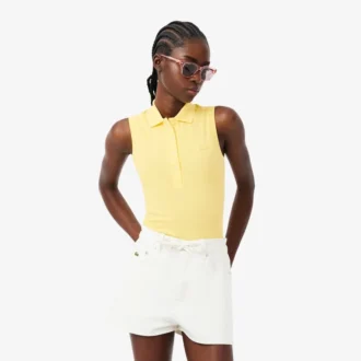 Women’s Slim Fit L.12.D Sleeveless Stretch Polo