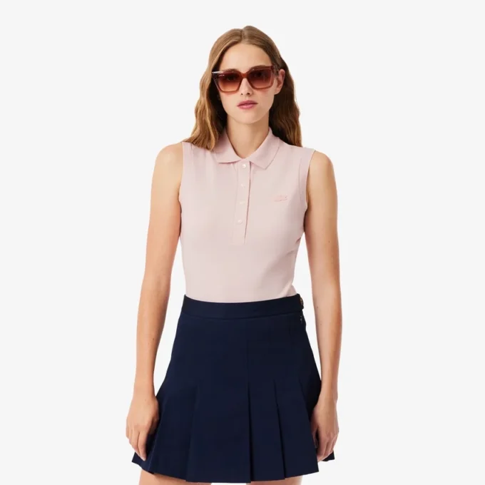 Women’s Slim Fit L.12.D Sleeveless Stretch Polo