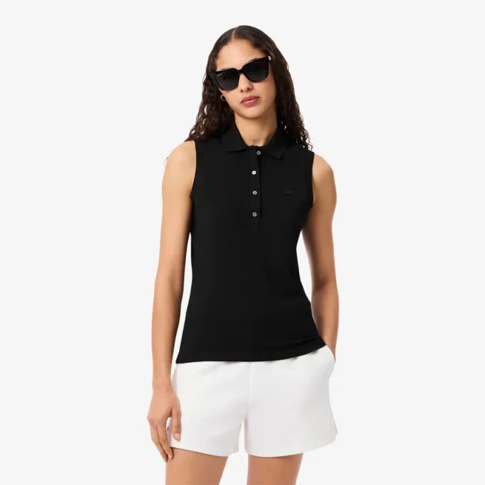 Women’s Slim Fit L.12.D Sleeveless Stretch Polo