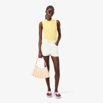 Women’s Slim Fit L.12.D Sleeveless Stretch Polo