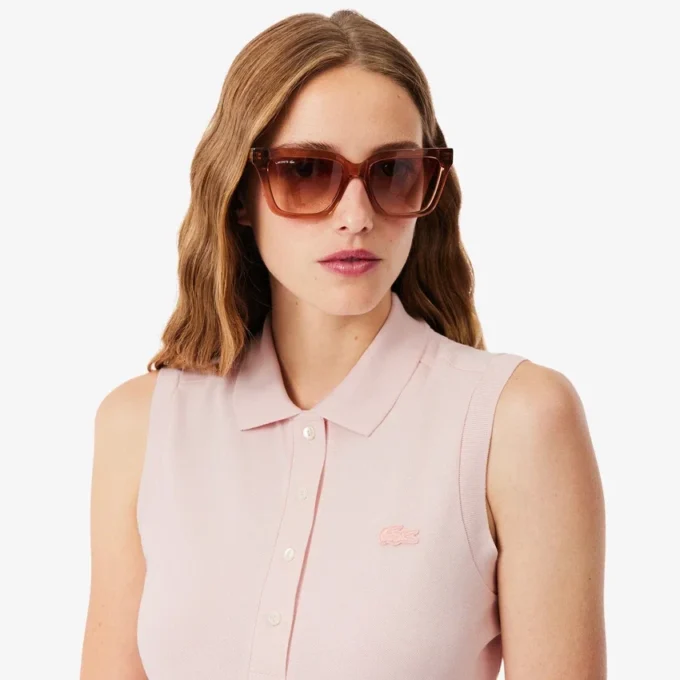 Women’s Slim Fit L.12.D Sleeveless Stretch Polo
