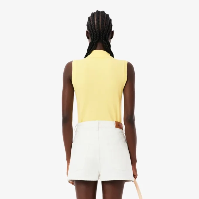 Women’s Slim Fit L.12.D Sleeveless Stretch Polo