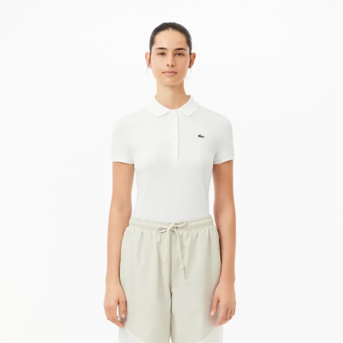 Women’s Slim Fit L.12.D Stretch Cotton Polo