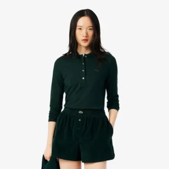 Women’s Slim Fit L.12.D Stretch Mini Piqua Polo