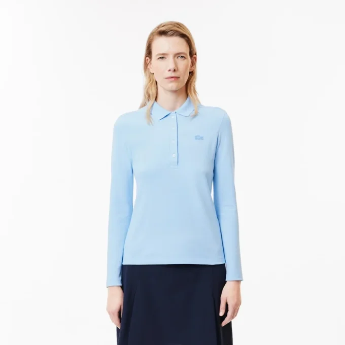 Women’s Slim Fit L.12.D Stretch Mini Piqua Polo