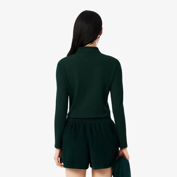 Women’s Slim Fit L.12.D Stretch Mini Piqua Polo
