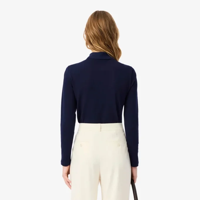 Women’s Slim Fit L.12.D Stretch Mini Piqua Polo