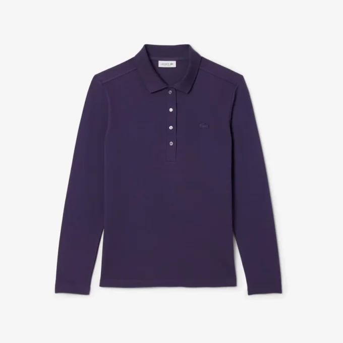 Women’s Slim Fit L.12.D Stretch Mini Piqua Polo
