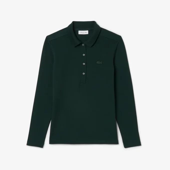 Women’s Slim Fit L.12.D Stretch Mini Piqua Polo