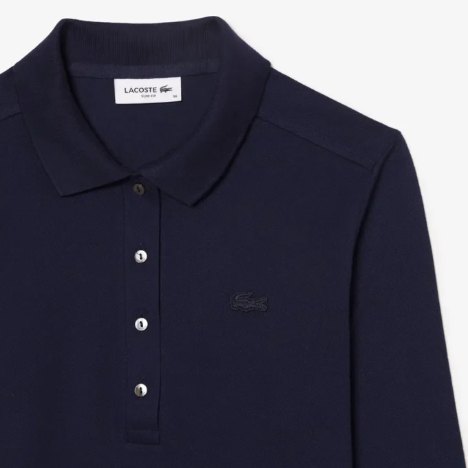 Women’s Slim Fit L.12.D Stretch Mini Piqua Polo