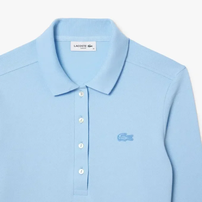 Women’s Slim Fit L.12.D Stretch Mini Piqua Polo