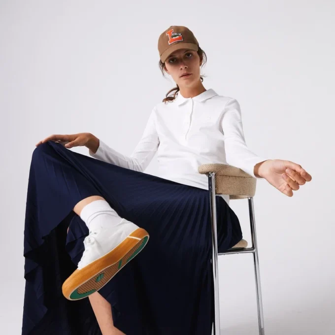 Women’s Slim Fit L.12.D Stretch Mini Piqua Polo