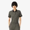 Women’s Slim Fit Monogram Polo