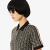 Women’s Slim Fit Monogram Polo
