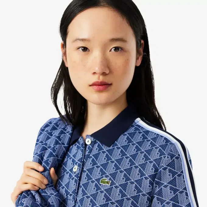 Women’s Slim Fit Monogram Polo