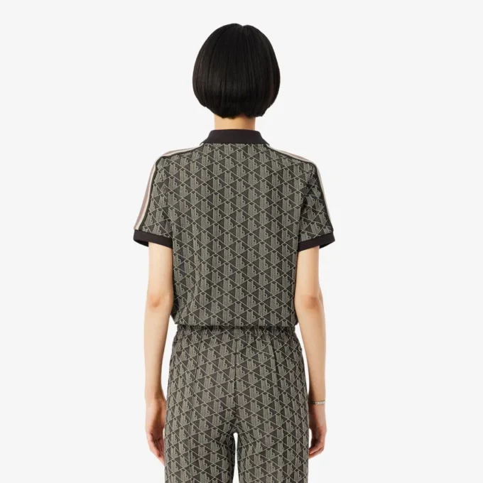 Women’s Slim Fit Monogram Polo