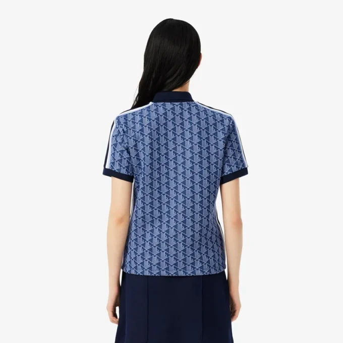 Women’s Slim Fit Monogram Polo
