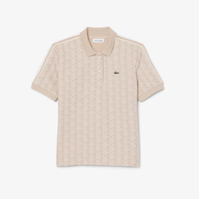 Women’s Slim Fit Monogram Polo