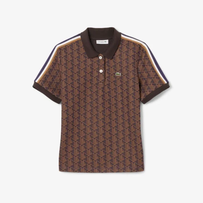 Women’s Slim Fit Monogram Polo