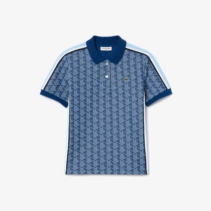Women’s Slim Fit Monogram Polo