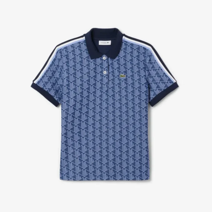 Women’s Slim Fit Monogram Polo