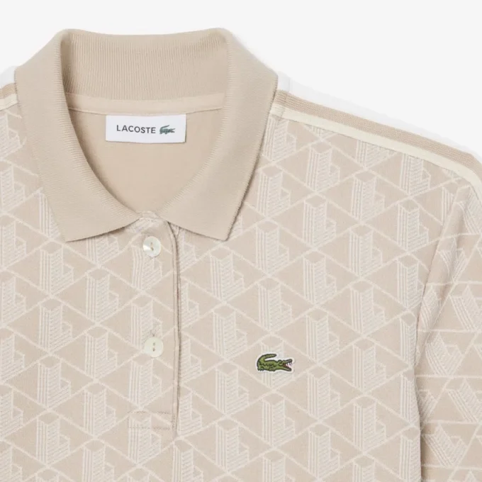 Women’s Slim Fit Monogram Polo