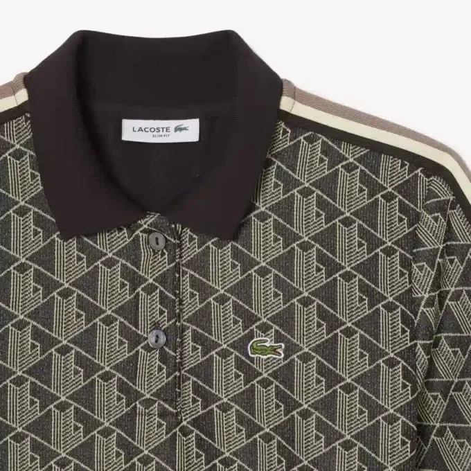 Women’s Slim Fit Monogram Polo