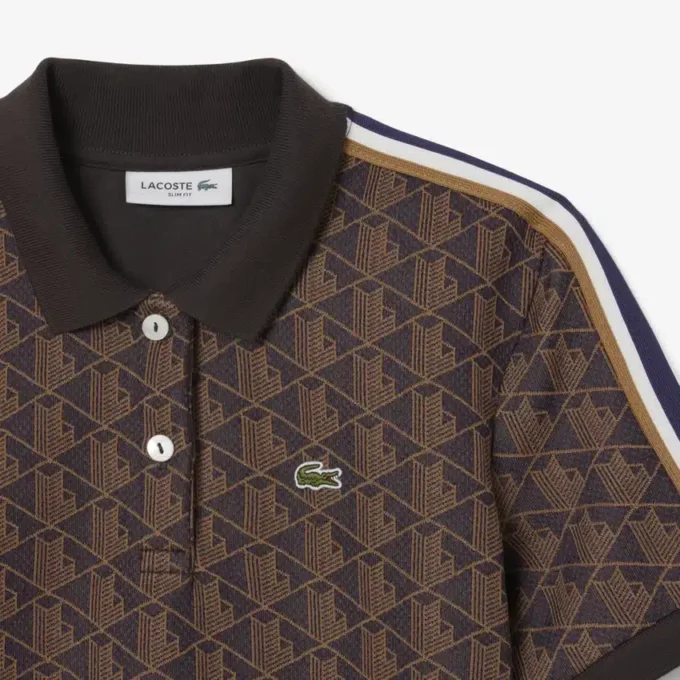 Women’s Slim Fit Monogram Polo