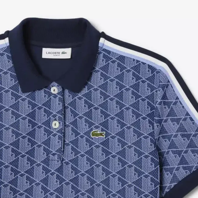 Women’s Slim Fit Monogram Polo
