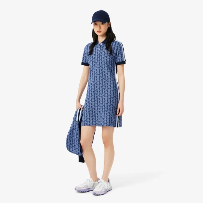 Women’s Slim Fit Monogram Polo Dress