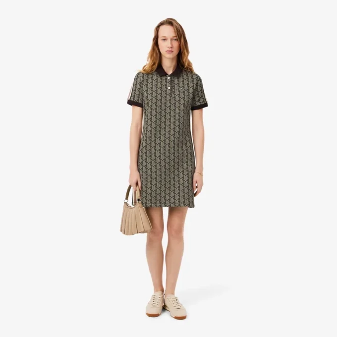 Women’s Slim Fit Monogram Polo Dress