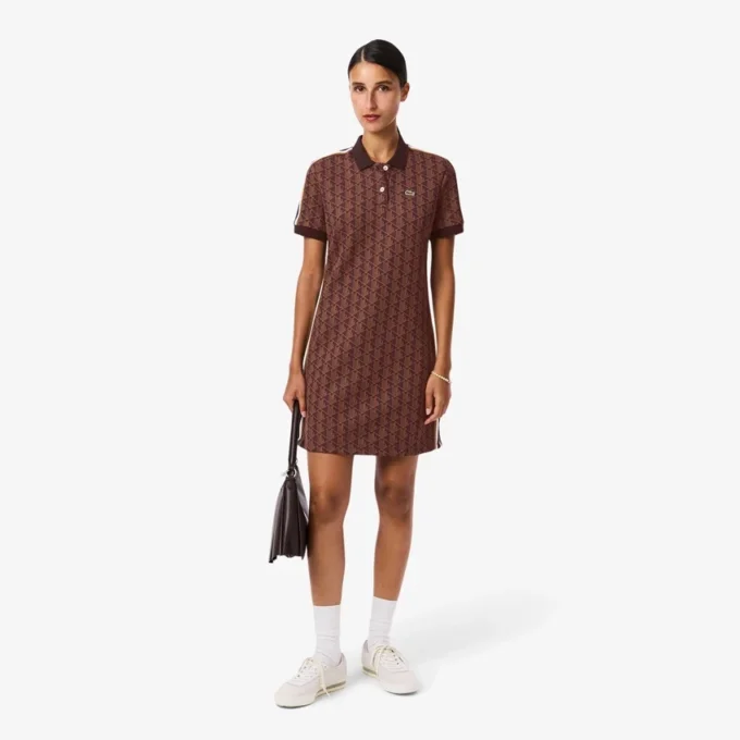 Women’s Slim Fit Monogram Polo Dress
