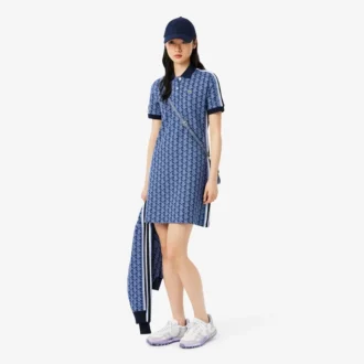 Women’s Slim Fit Monogram Polo Dress