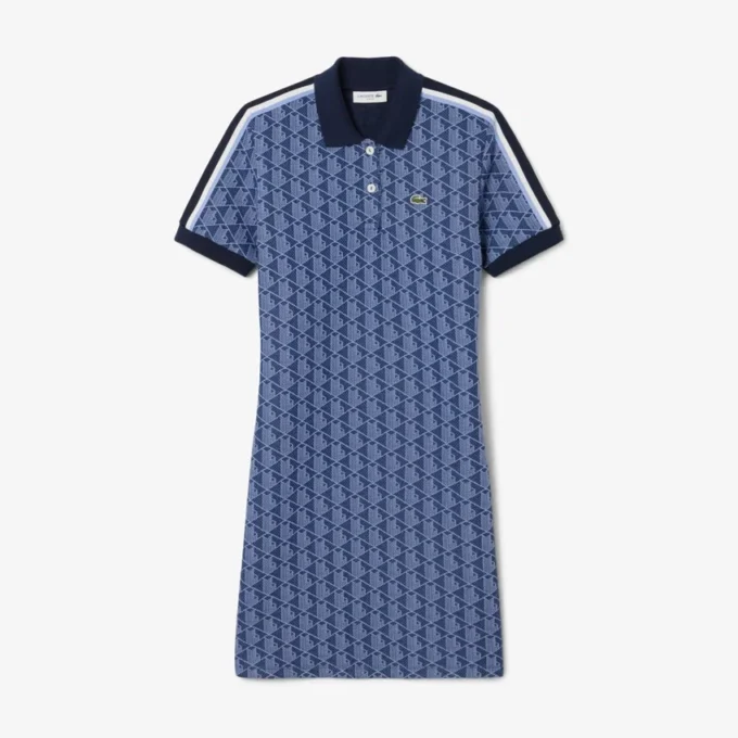 Women’s Slim Fit Monogram Polo Dress