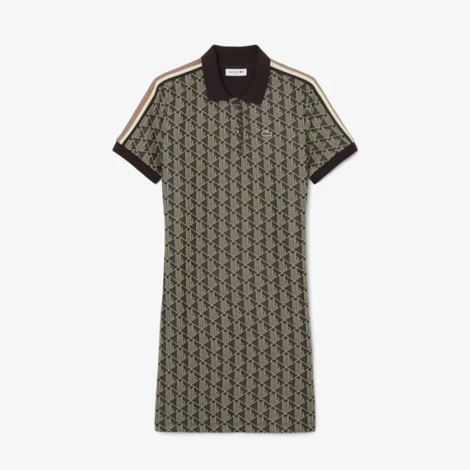 Women’s Slim Fit Monogram Polo Dress
