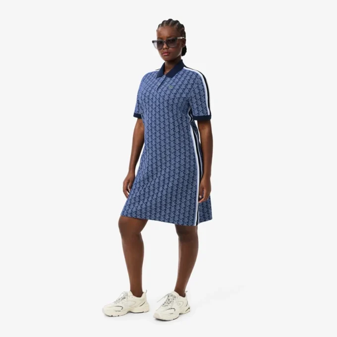 Women’s Slim Fit Monogram Polo Dress