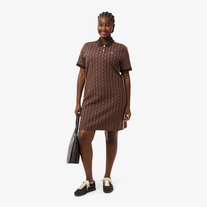 Women’s Slim Fit Monogram Polo Dress