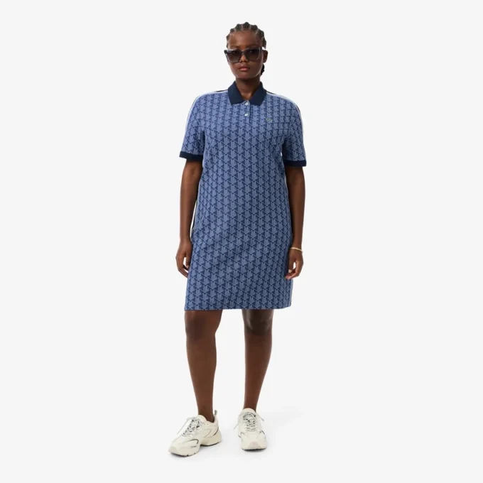 Women’s Slim Fit Monogram Polo Dress
