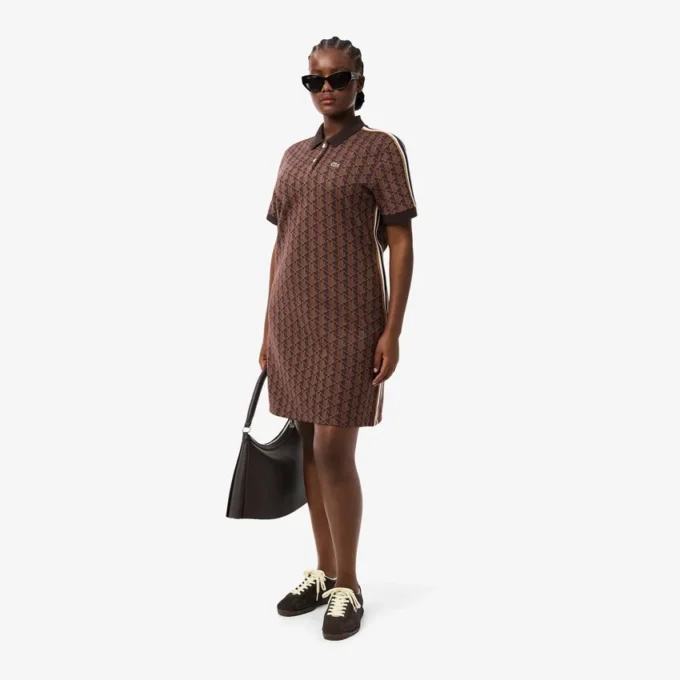 Women’s Slim Fit Monogram Polo Dress